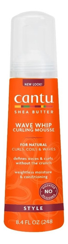 Cantu Wave Whip Curling Mousse Espuma 248ml Rizos Rulos