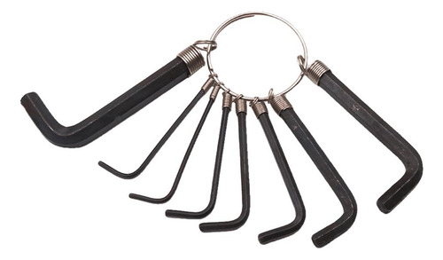 Llave 8 Piezas Para Guitarra, Hexagonales, De Llave De