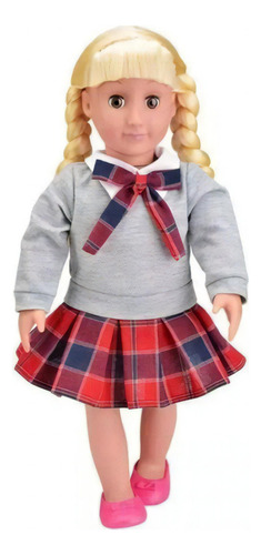 My Jq Girls Muñeca Fashion Rubia 45cm/18 PuLG American Our