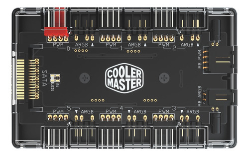 Controladora Cooler Master Masterfan Argb Y Hub Pwm