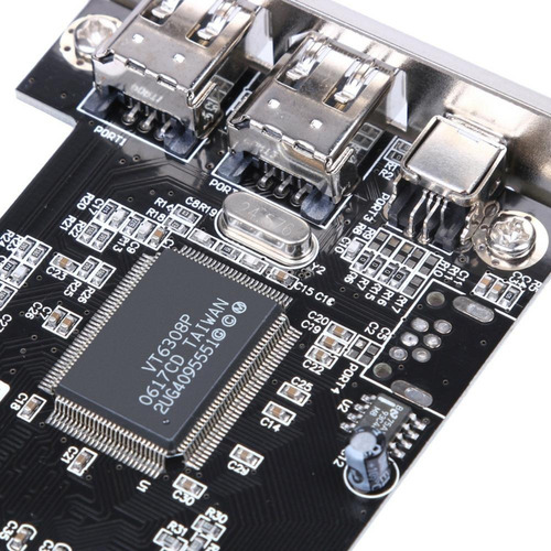 Imagen 4 de 4 de Tarjeta Pci-exp Ieee 2,5, Dv, 1394a, 1394 Gb, 1x4 Y 2x6 Pine