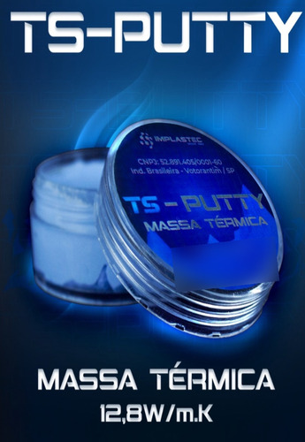 Ts-putty 50g Implastec 12,8 W/m.k Alta Dissipação