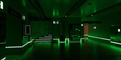 Adesivo Fluorescente Brilha Escuro Fita Rolo 2 Metros