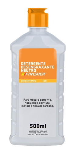 Detergente Desengraxante Neutro Finisher 500ml