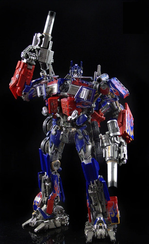 Figura Optimus Prime Black Apple Mpm4 Mpm-04 W8606 Ko Chino