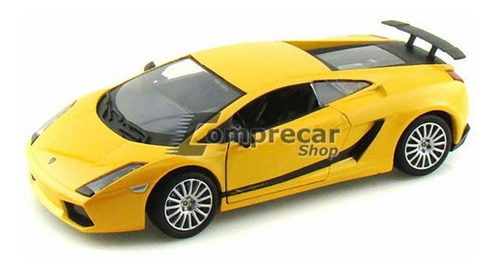 Miniatura Lamborghini Gallardo Superleggera Amarelo 1/24