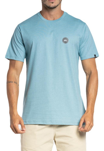 Camiseta Quiksilver Transfer Round Color Wt23 Masculina Azul