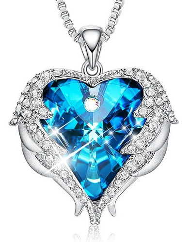 Espectacular ! Collar Corazon Diamante Swarovski Regalo Amor