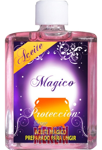Aceite Magico Proteccion -para Ungir Velas, Amuletos Y Dijes