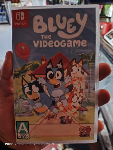 Bluey Nintendo Switch 