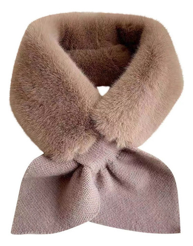 N Bufanda De Cuello De Color Sólido De Invierno Para Mujer
