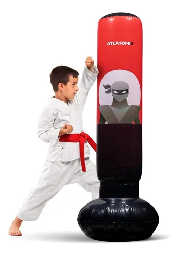 Bolsa De Boxeo Inflable Para Ni os Mma Karate Taekwondo b
