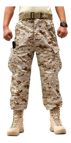 Overoles Tácticos De Camuflaje Casual Para Hombre, Pantalone