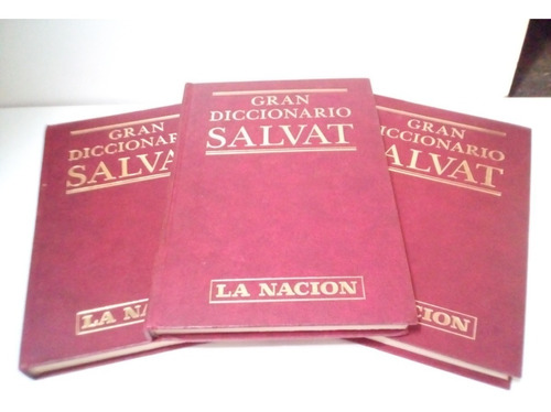 Diccionario Salvat la Nación 3 Tomos Ilustrados