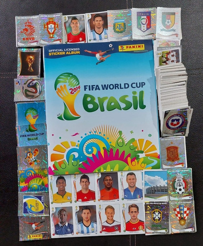 Álbum Mundial Brasil 2014 Panini, Set A Pegar 100% Original