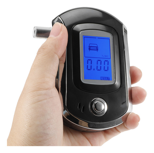 Probador De Aliento Digital Lcd Mini Portátil Tipo Soplado