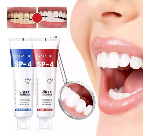 2025 Pasta Dental Blanqueadora Sp-4 Probióticos Fresh