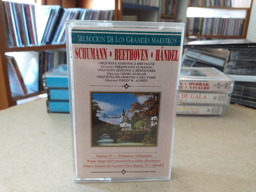 Cassette Schumann - Beethoven -handelSelección Grandes Maes