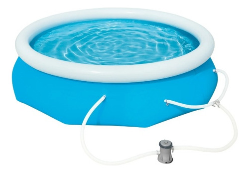 Bluescape Pscina Redonda Fast Set 10ft Azul