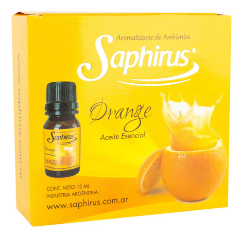 Aceites Esenciales Saphirus Pack X1 Unidad Botellita 10ml