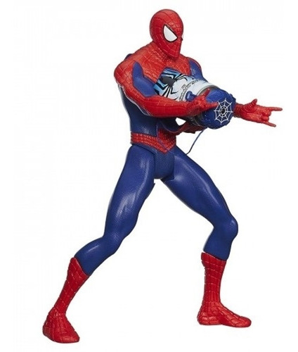 Homem Aranha Com Lançador De Teia  35cm Bt119760