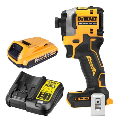 Kit Parafusadeira Impacto 206nm Dcf850 20v Brushless Dewalt