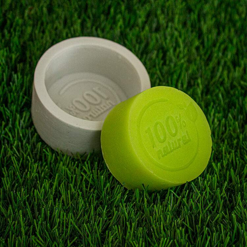 Molde Forma Silicone 100% Natural C/ Borda Ib-1755