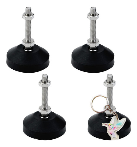 Cx 4 Peças M8x50mm Pés Ajustáveis Para Móveis Pés
