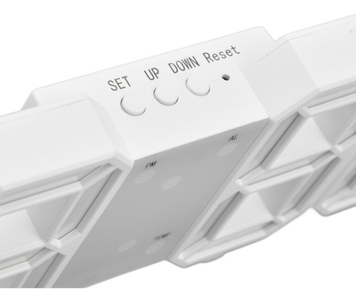 Reloj Led Digital De Pared Con Pantalla De Temperatura De Di