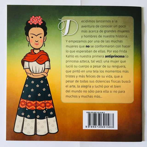 Frida Kahlo - Antiprincesas #1 - Chirimbote