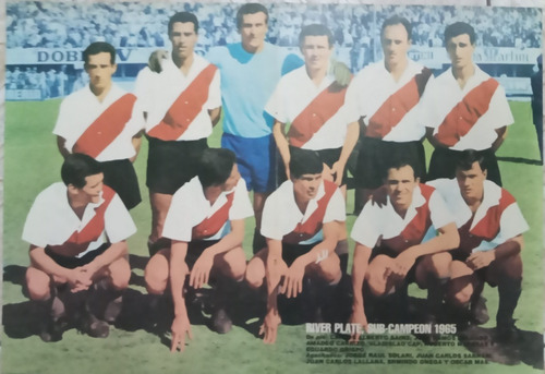 Imagen 1 de 9 de Poster River Plate * Campeon Y Sub-campeon 1932 A 1977 *