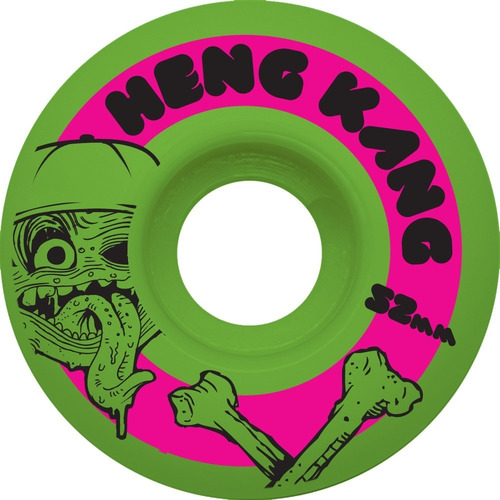 Imagen 4 de 5 de Ruedas De Skate Hengkang 52mm 100a Uretano Importadas