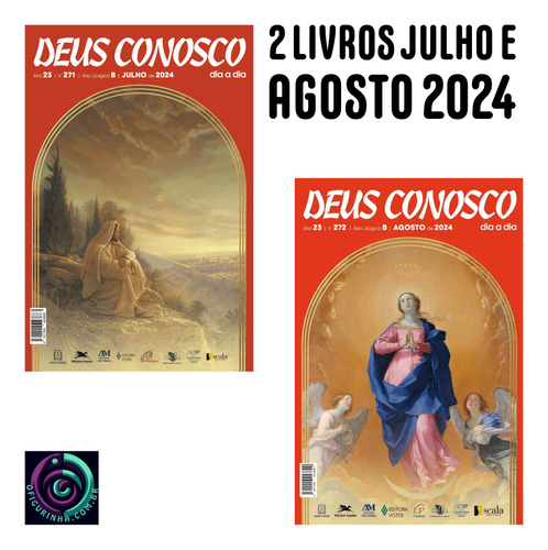 2 Livros Deus Conosco Julho E Agosto