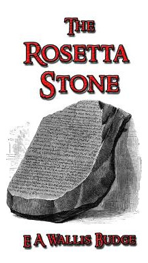 Libro The Rosetta Stone - Budge, E. A. Wallis