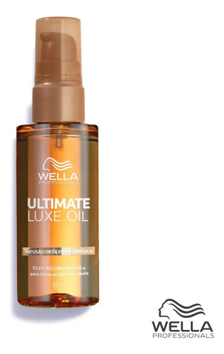 Óleo Wella Professionals Ultimate Luxe Oil 100ml Recosntruçã