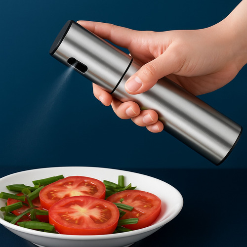 Spray Rociador Aceite Vinagre Difusor Cocina Acero Inox