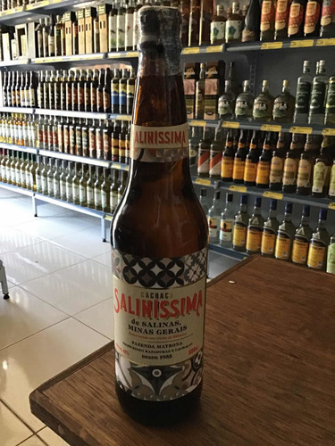 Cachaça Salinissíma Bálsamo 600ml /pinga, Aguardente, Top-mg