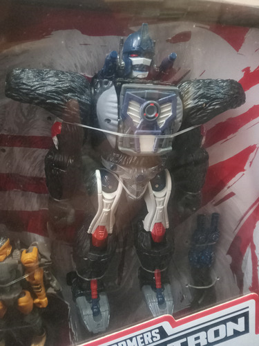 Optimus Primal Y Rattrap Transformers Wfc Kingdom Netflix (Usado)