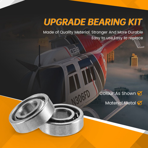 Kit De Rodamientos Rc Toy Helicopter Upgrade C138 C186 Para