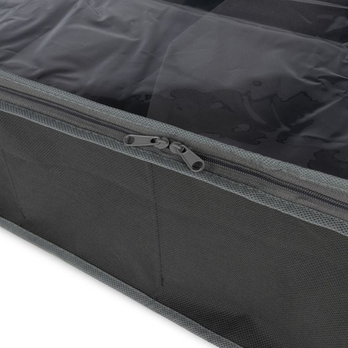 Imagen 4 de 8 de Organizador Caja De Guardado Bajo Cama Zapatos 12 Pares