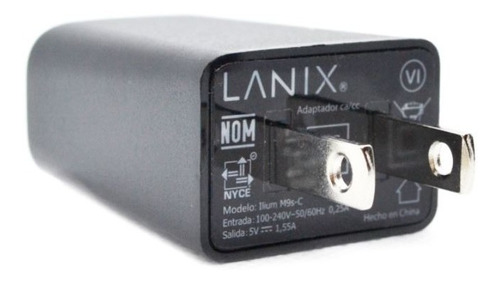 Cargador Lanix Original Para Celular Ilium L1120 C/cable 