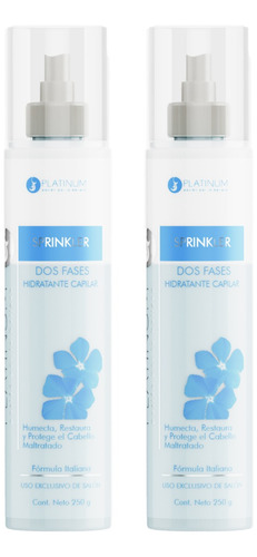 Kit De 2 Sprays Capilar Dos Faces Con Colágeno Platinum