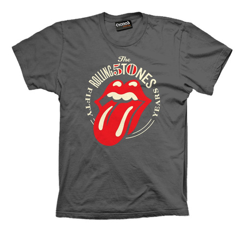 Remera Rolling Stones Tour 50 Vintage Concert Years