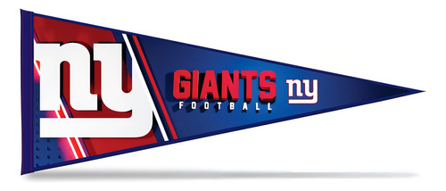 Banderín Decorativo Premium Pennant Nfl Giants