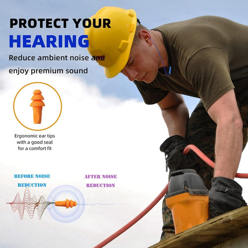 Tapones Para Los Oídos Y Auriculares Para El Trabajo, Protec