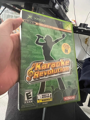 Karaoke Revolution + Microfono Xbox Original