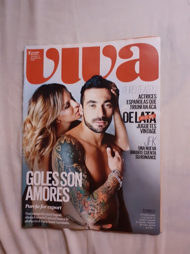 Revista Viva Ezequiel Lavezzi (Usado)