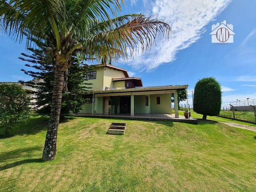 Imagem 2 de 24 de Linda Chácara Com 04 Quartos, Pé Direito Alto, Paisagismo, Excelente Bairro, Piscina À Venda, 1000 M² Por R$ 485.000 - Zona Rural - Pinhalzinho/sp - Ch0484