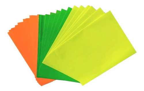 Papel Adhesivo De Color Tamaño Carta 1000 Hojas Papeleria