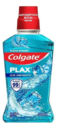 4 Pza Enjuague Bucal Colgate Plax Ice Infinity Mata 99% De L